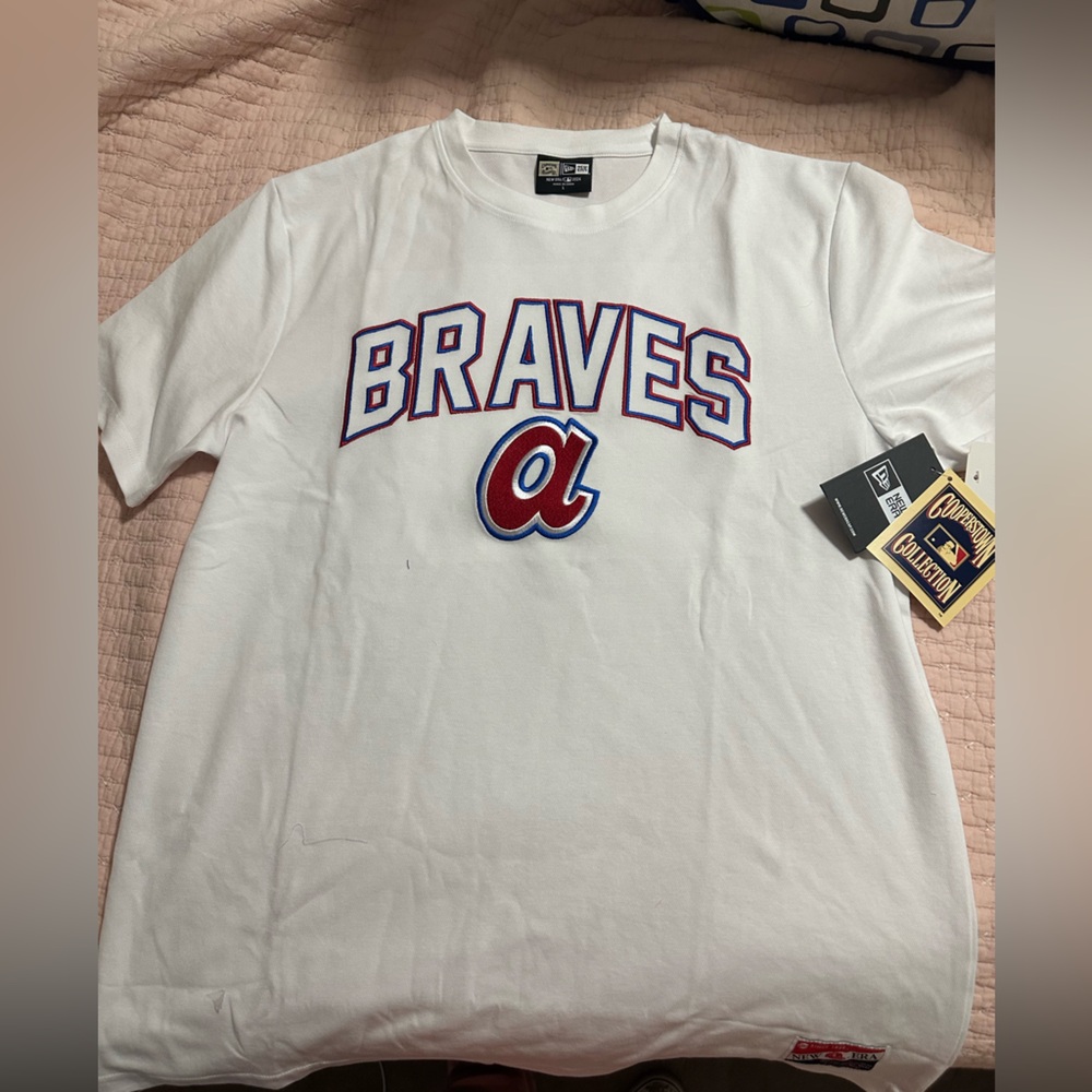 New Era Atlanta Braves Cooperstown Collection T-Shirt